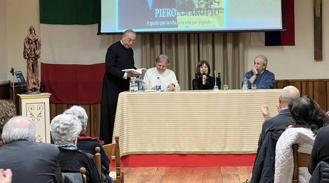 Crea, presentato il libro sul ristoratore Piero Amarotto di Roberto Tentoni