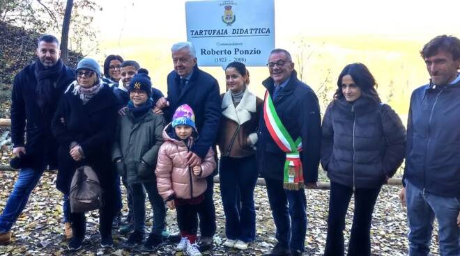 L’antica Tartufaia di Barbaresco E’ stata intitolata alla memoria del Comm. Roberto Ponzio