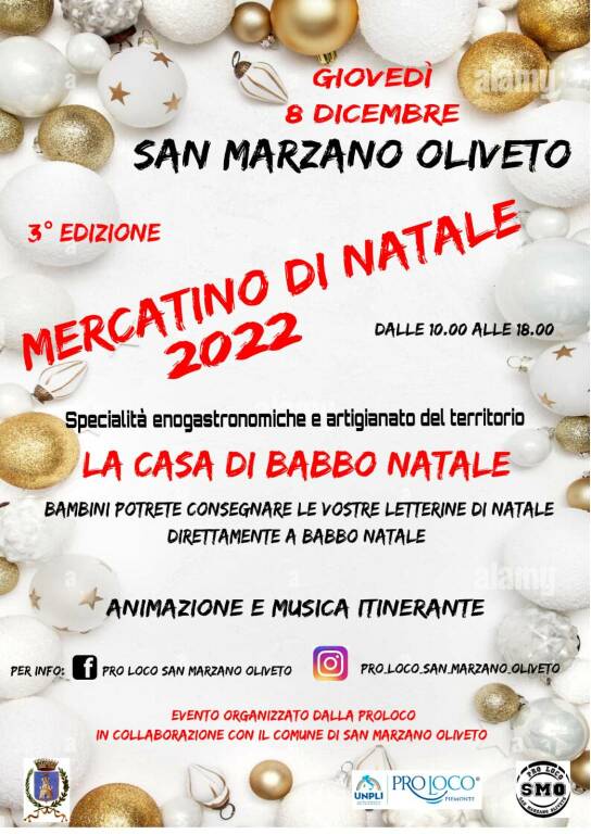 mercatino natale san marzano oliveto