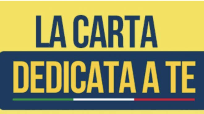 carta dedicata a te