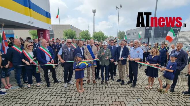 Inaugurazione nuova sede del Coordinamento di Protezione Civile di Asti