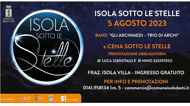 isola sotto le stelle