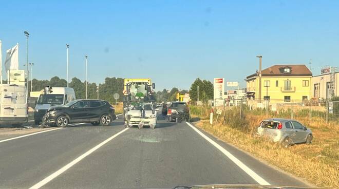 incidente corso alessandria