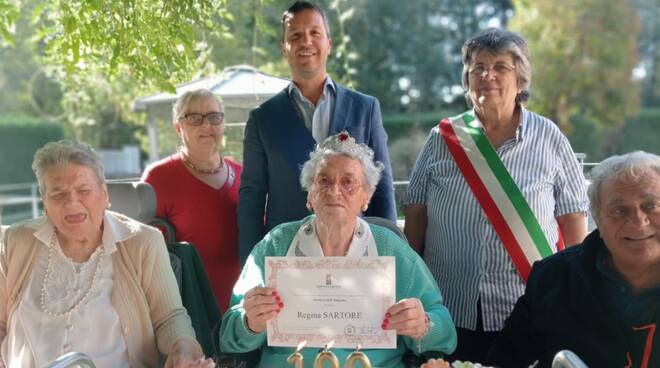 100 anni regina sartore