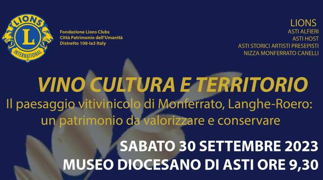 convegno Lions vino territorio e cultura