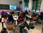 Iniziativa a scuola Andriano con Corriere della Sera