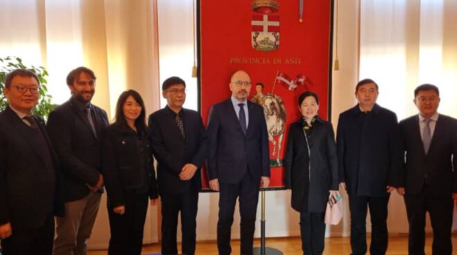 delegazione cinese provincia