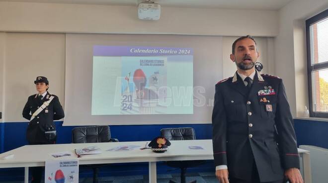 Presentazione Calendario carabinieri 2024