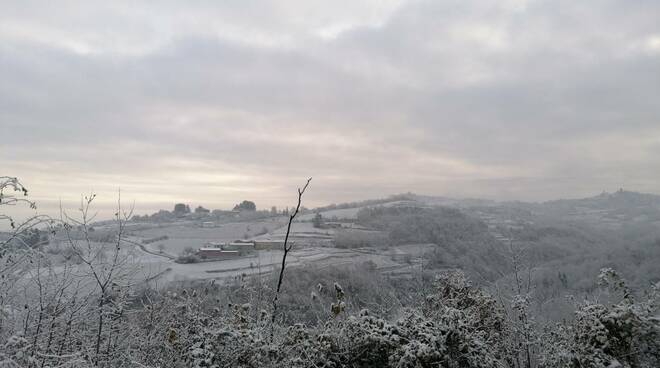 Neve in langa astigiana