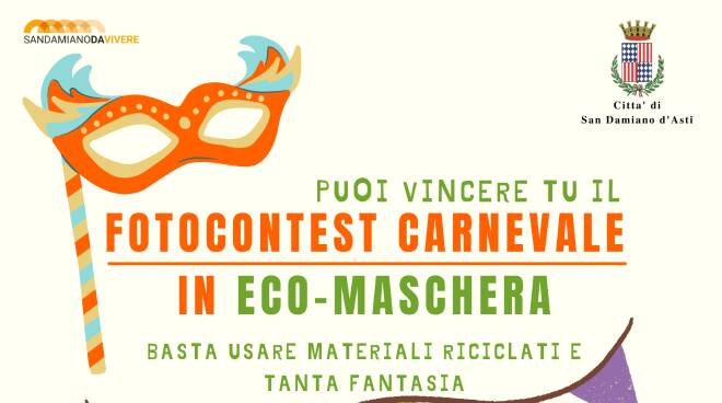 fotocontest carnevale in maschera 2024 san damiano