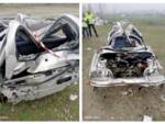 carcassa auto ritrovata da corpo ambientale nazionale