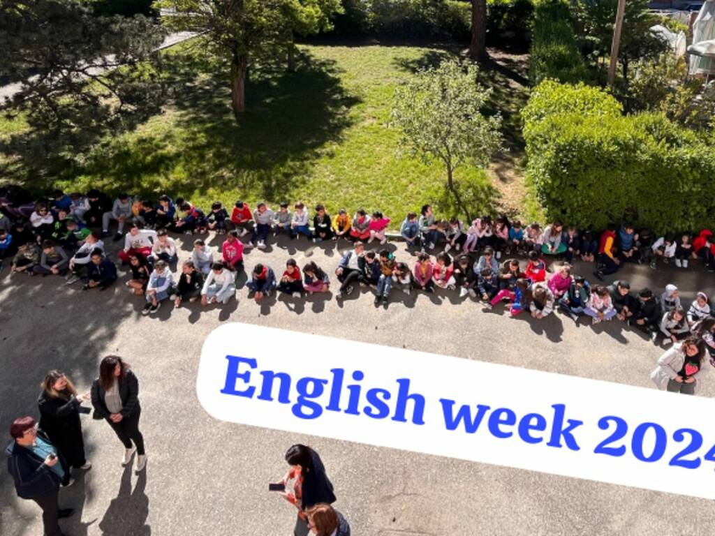 ENGLISH WEEK ALL\'INSEGNA DELLA SOLIDARIETA ALLA SCUOLA PRIMARIA DOMENCO SAVIO